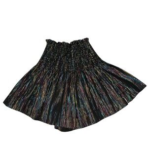 QUEEN OF SPARKLES Multicolor Shimmer Shorts Size S